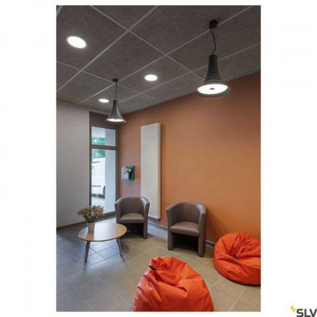 SENSER 24 INBOUW rond wit 1xLED 3000K ~