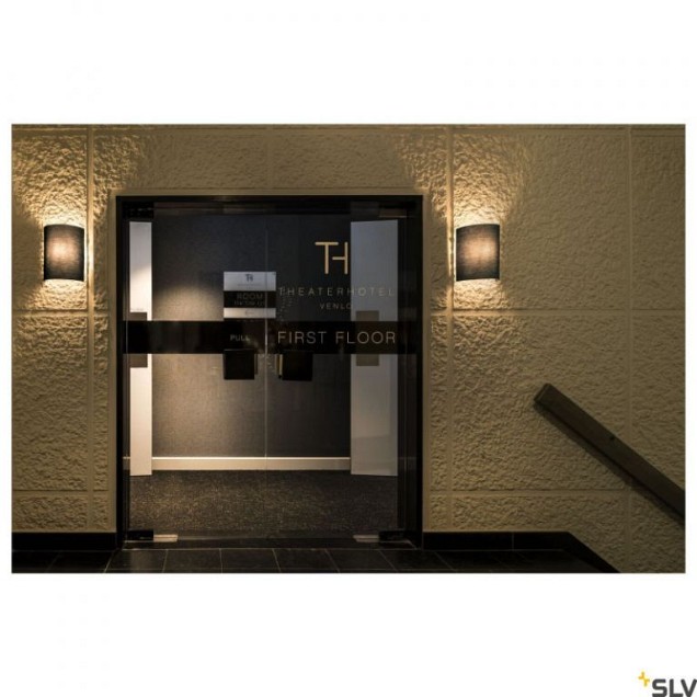 FENDA lampvoet wandlamp 1xE27 max. 40W wit ~