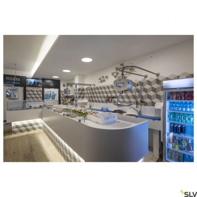 MEDO 40 frameless wit 1xLED 3000/4000K (uitlopend 2024) ~