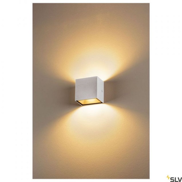 SITRA CUBE wandlamp wit 1xLED 3000K ~