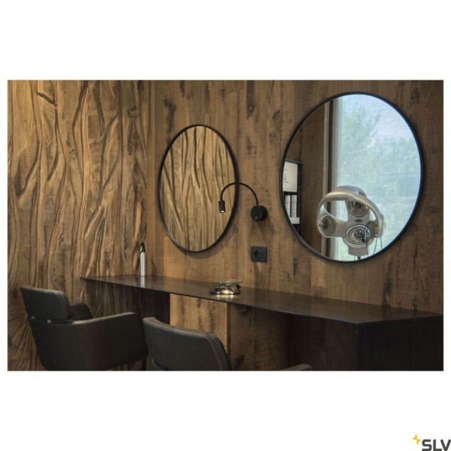 DIO FLEX PLATE LED zwart 1xLED 3000K ~