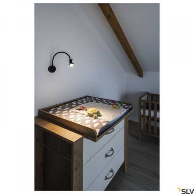 DIO FLEX PLATE zwart 1xGU10 ~