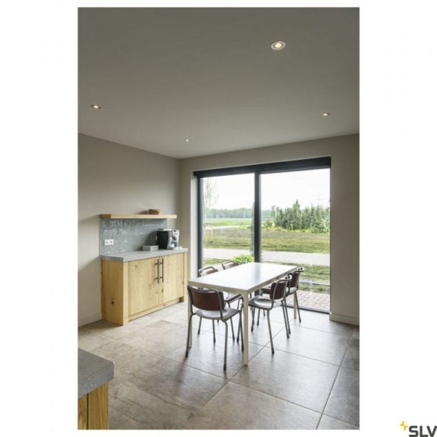 NEW TRIA 75 DL rond aluminium 1xGU10 ~