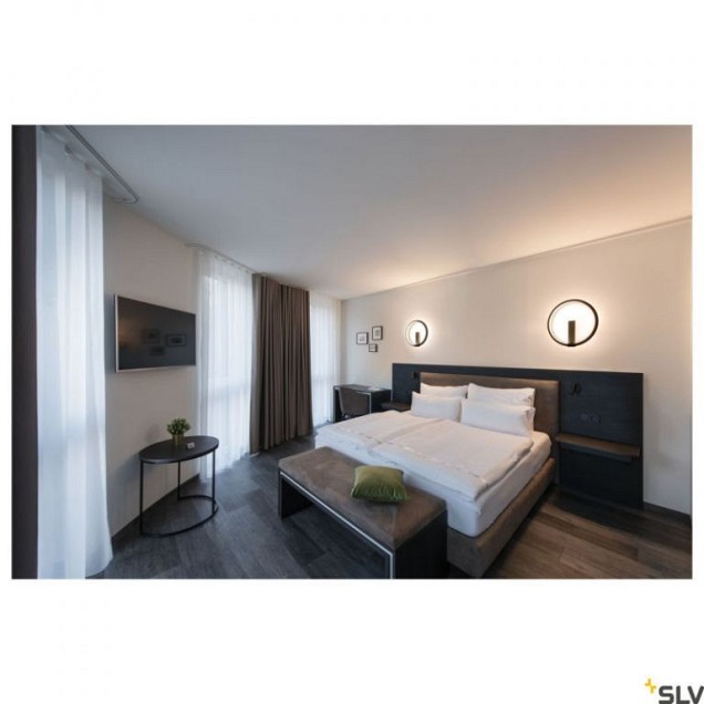 ONE 40 wandlamp zwart 1xLED 3000/4000K DALI ~