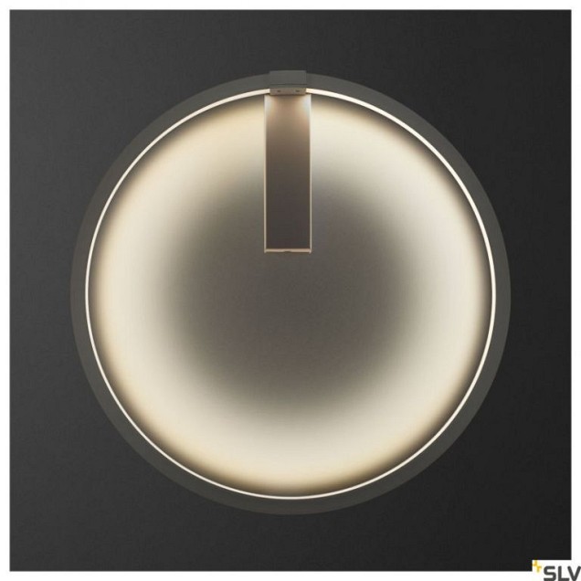 ONE 60 wandlamp zwart 1xLED 3000/4000K DALI ~