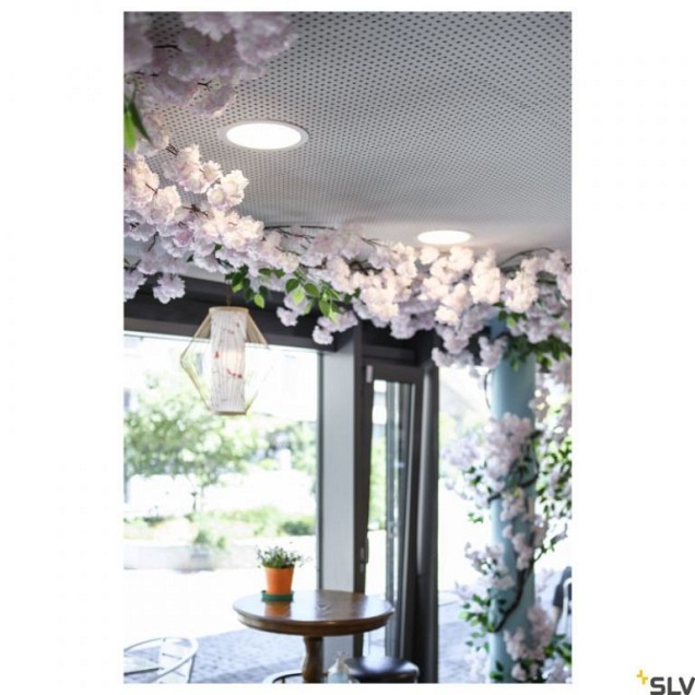 SENSER 24 INBOUW rond wit 1xLED 3000K ~