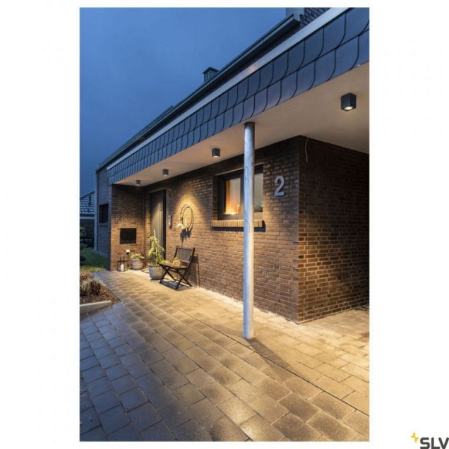 ENOLA SQUARE M plafond antra. 1xLED 3000/4000K ~