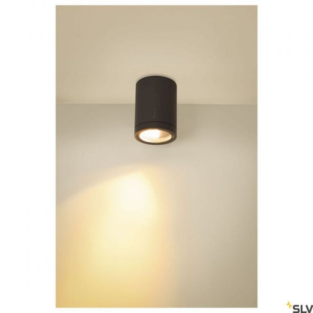 ENOLA ROUND M plafond antrac. 1xLED 3000/4000K ~