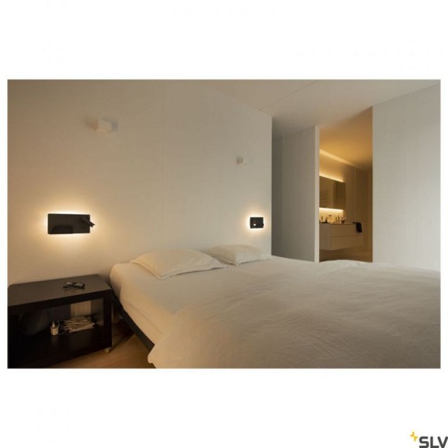 SOMNILA SPOT zwart links 1xLED 3000K ~