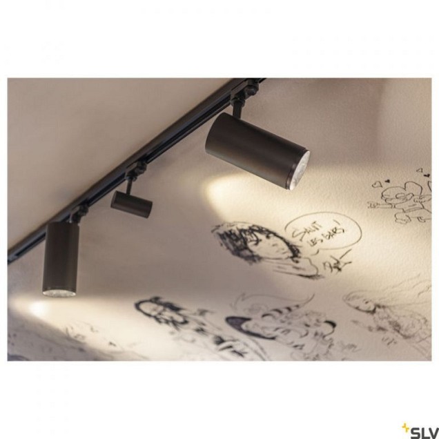 NUMINOS PHASE L zw/zw 36gr 1xLED 2700K, 3-fase ~