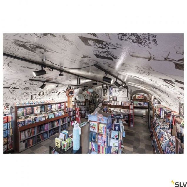 NUMINOS PHASE L zw/zw 36gr 1xLED 2700K, 3-fase ~