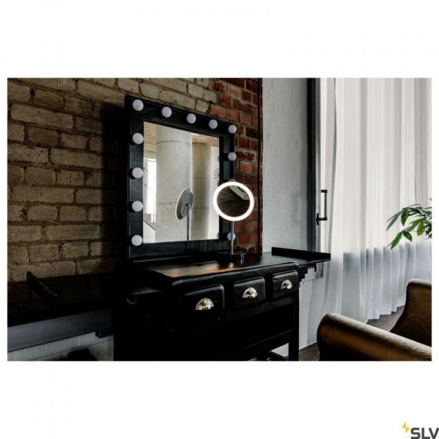 MAGANDA tafellamp chroom 1xLED 2700/3000/4000K (uitlopend 2024) ~