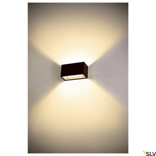 SITRA M WL UP/DOWN roest 1xLED 3000/4000K ~