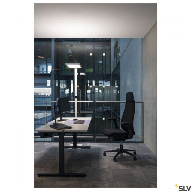 WORKLIGHT, staand armatuur wit 1xLED 4000K ~