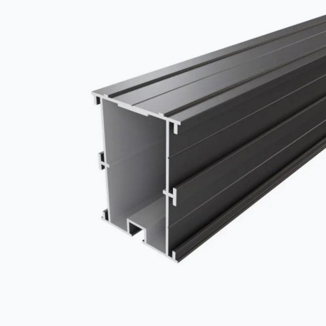 StructurAL Alu 60x80 mm. L-400 cm. RAL9005 ~