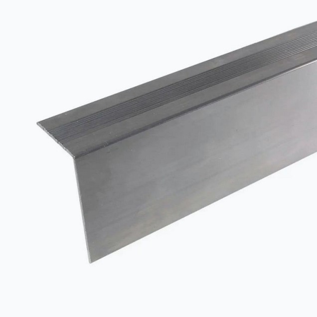 StructurAL Alu afwerkingshoek 60x35 mm. RAL 7016 L200 cm. ~