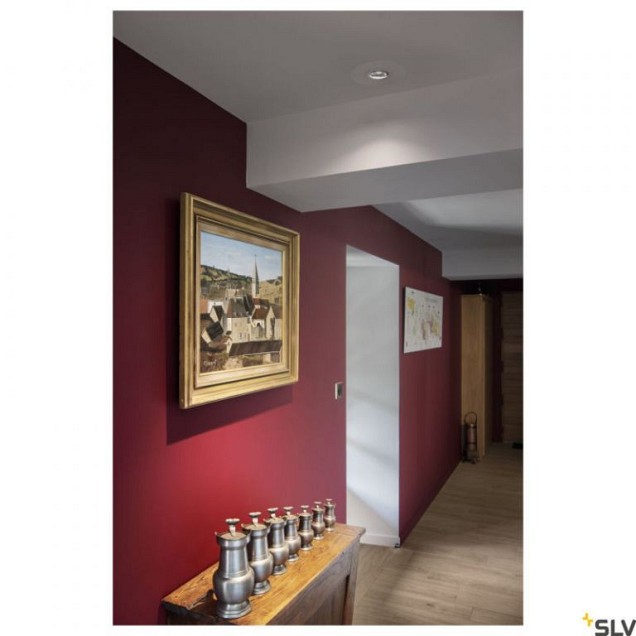 NUMINOS S inbouwframe rond 160/100mm wit ~