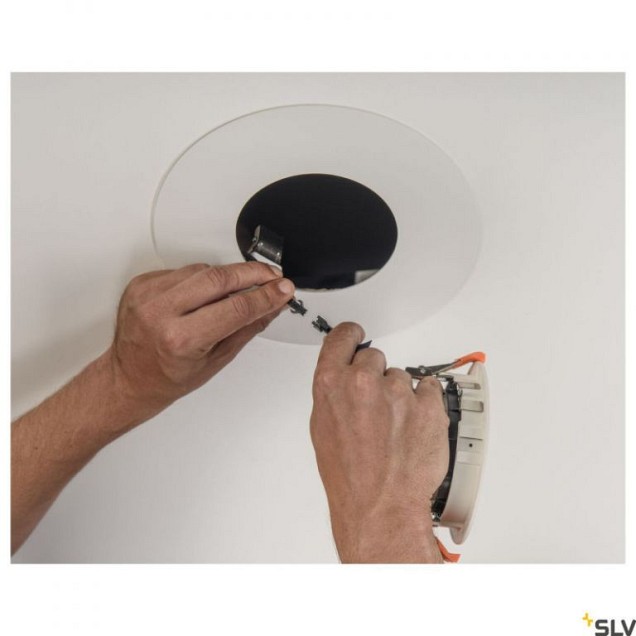 NUMINOS M inbouwframe rond 240/120mm wit ~