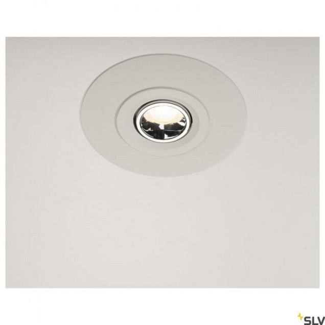 NUMINOS M inbouwframe rond 240/120mm wit ~