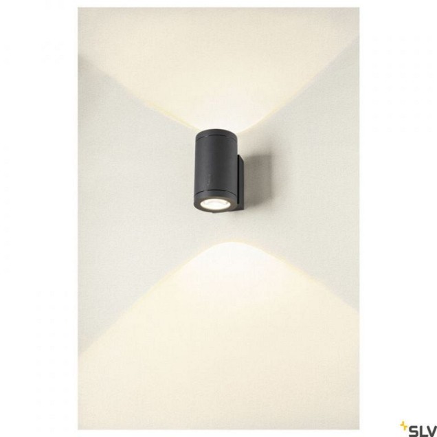 ENOLA OCULUS WL up/down antraciet 2xLED 3000/4000K ~