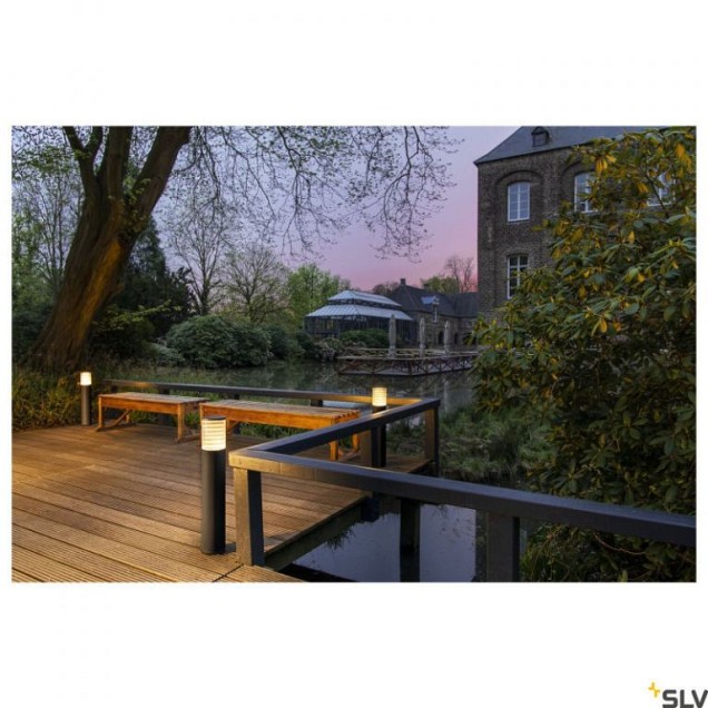 M-POL 60 Pole, bolder, antraciet, 53.4 cm ~