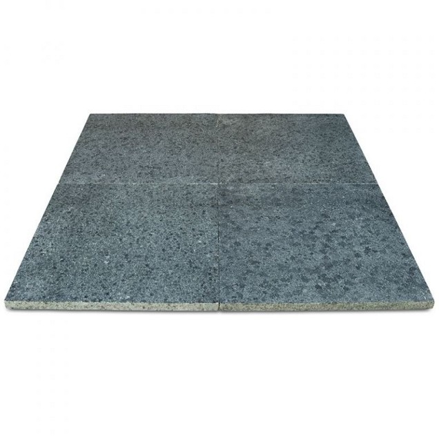 Graniet Ocean-Green (Summit Graniet) 60x60x2 cm. Leatherfinish ~