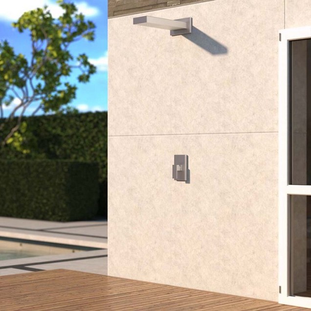 Alto design buiten douche koud-warm ~