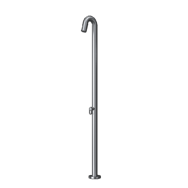 Velum design buiten douche koud-warm ~