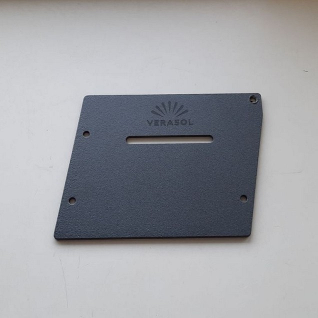 Verasol Aluminium Greenline Zijkap gootprofiel Vlak, Kleur: n.t.b. ~