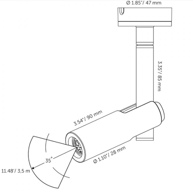 In-Lite Aim Plafond (los) ~