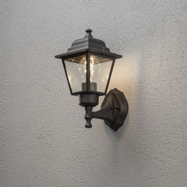 Wandarmatuur 230V opwaarts square 26cm, E27 max 60W ~