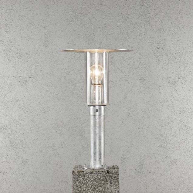 Mode 230V staand armatuur 1-lichts 44cm, vandalismebestendig, E27 max 60W ~
