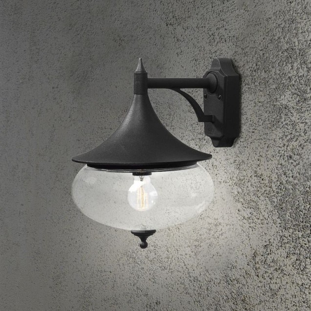 Libra 230V wandarmatuur neerwaarts 39.5cm, E27 max 100W ~