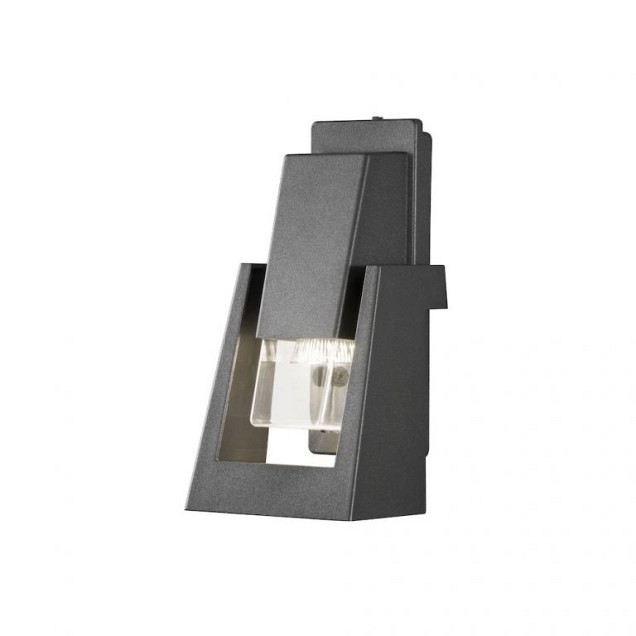 Potenza 230V wandarmatuur flush downspot 27cm, GU10, max 6W ~