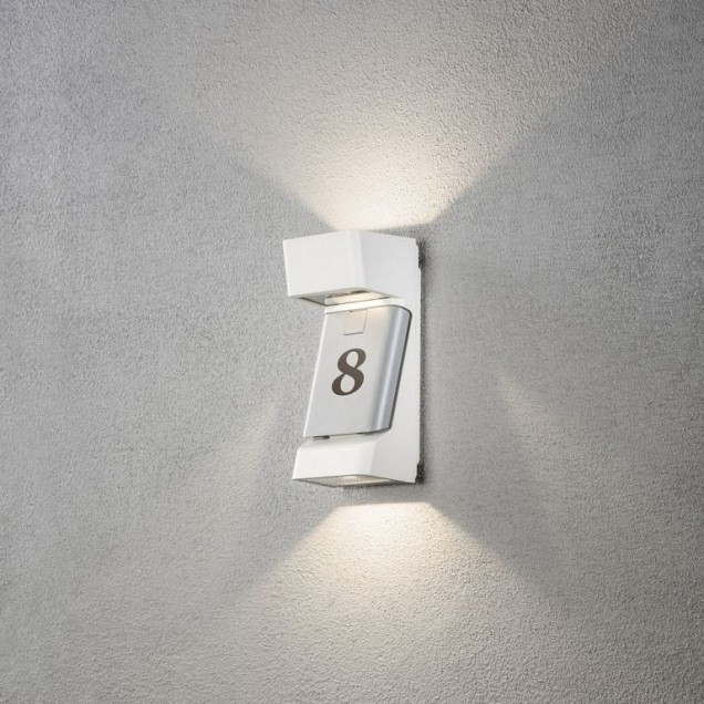 Ravenna PowerLED 230V wandarmatuur flush triplelight 29.5cm, 3x 4W ~