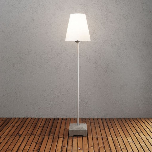Lucca Lounge 230V terrasarmatuur 130cm, 5m aansluitsnoer, E27 max 60W ~