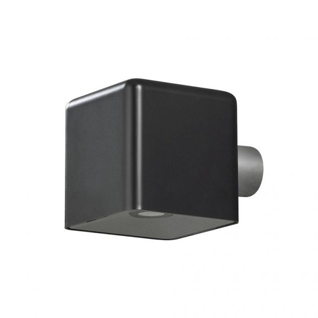 Amalfi LED 12V wandarmatuur square neerwaarts 10cm, 1x 3W ~