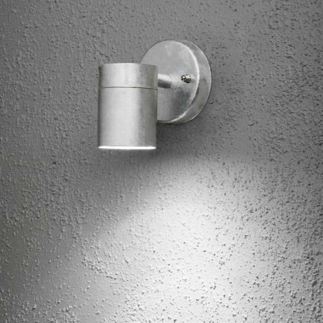 Modena 230V wandarmatuur downspot 9cm, GU10, max 35W ~