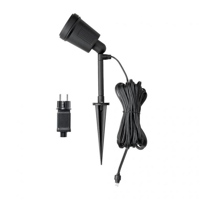 Amalfi PowerLED 12V Richtspot op spies 36cm, 4x 1W ~