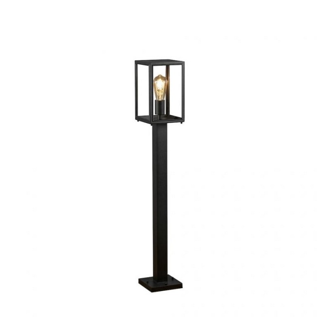 Carpi 230V 1 lichts staand armatuur E27, 16x100cm, transparant glas, max 60W ~
