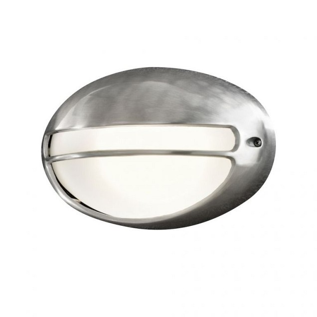 Torino 230V wandarmatuur flush oval 34x21cm, E27 max 60W ~