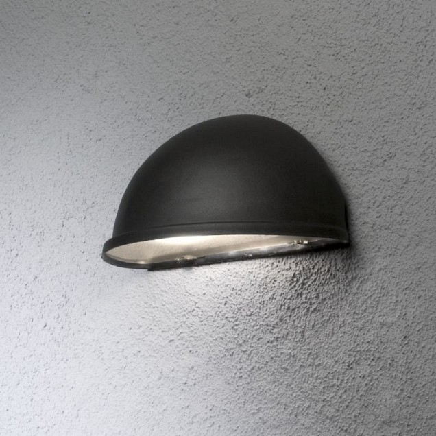 Torino 230V wandarmatuur flush kwartrond, 28x13.5cm, E27 max 40W ~