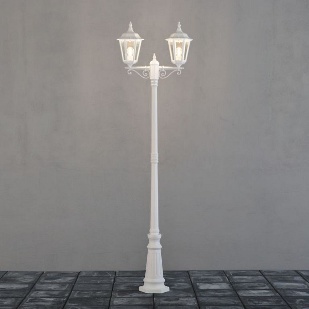 Firenze 230V staand armatuur 2-lichts 220cm, E27 max 2x 100W ~
