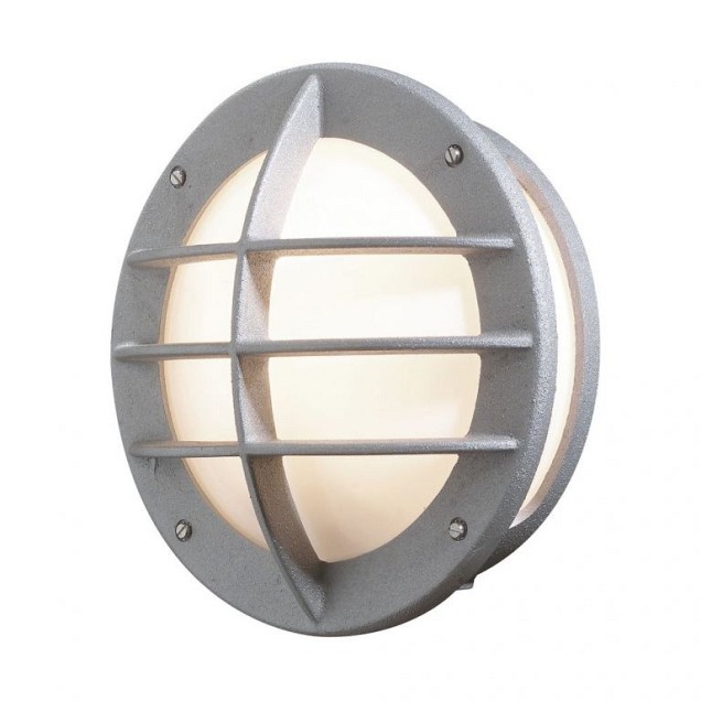 Oden 230V wandarmatuur flush 31cm, E27 max 60W, opaal acrylglas ~