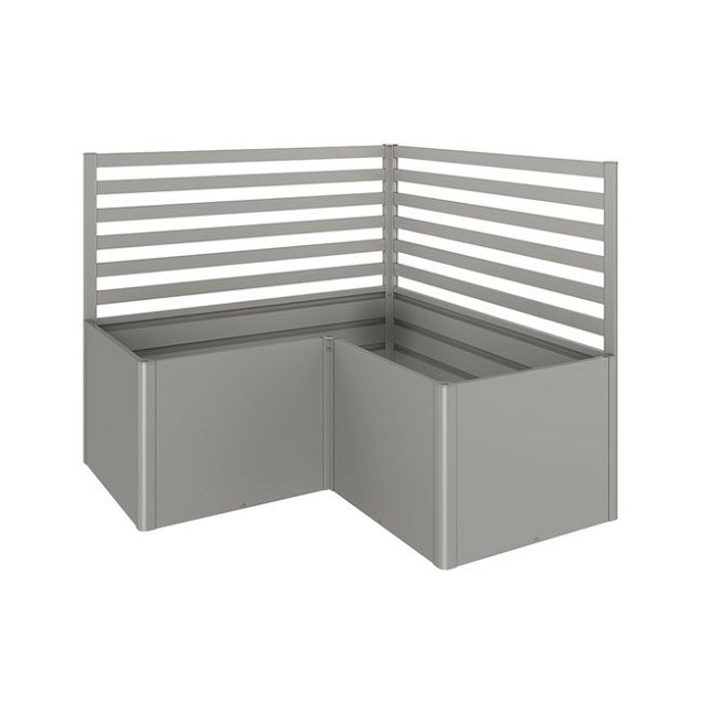 Plantenklimrek (2 Stk) voor L-vorm Gr. L100 zilver-metallic ~