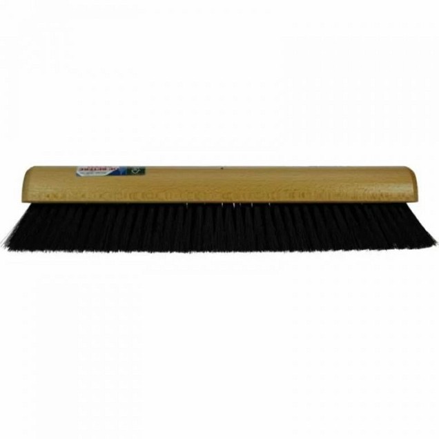 Zaalveger zwart 50 cm ~