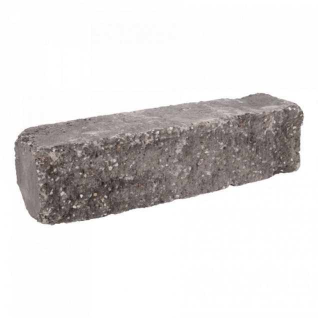 Block Wall Grey getrommeld 60x15x14 cm. ~