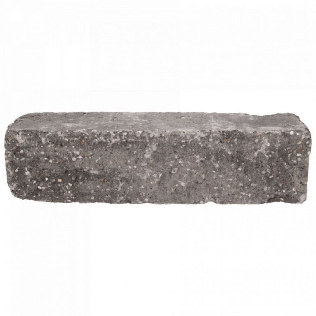 Block Wall Grey getrommeld 60x15x14 cm. ~