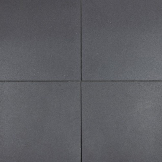 Betontegel Trippel T antraciet 60x60x4 cm. ~