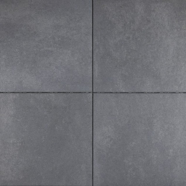 Betontegel Trippel T 30x60x4 Zwart/Grijs ~